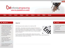 Tablet Screenshot of infinityengraving.com.au